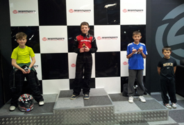 Racing Perfection Kart Academy Brighton Cadet Final Podium - Round 4